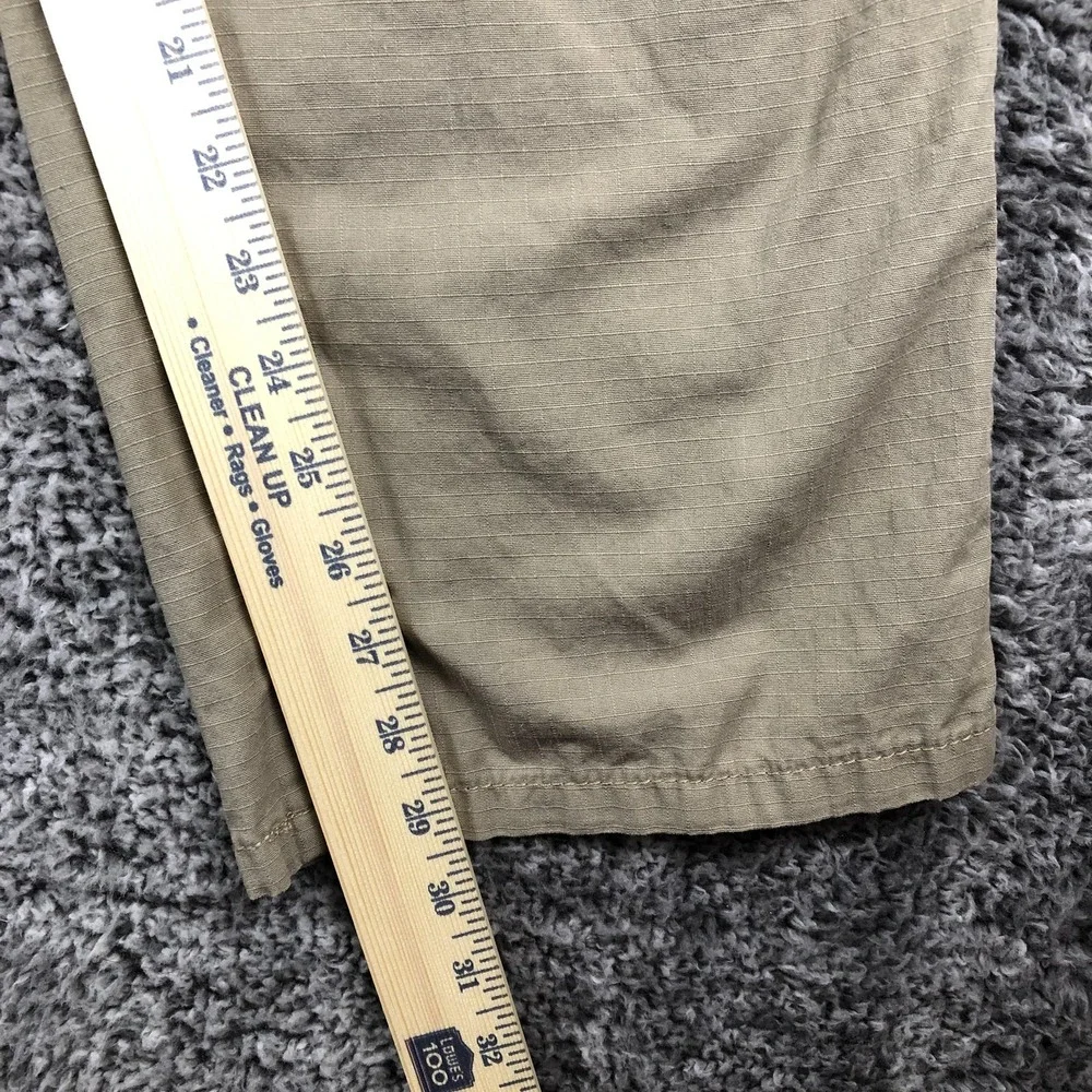 Wrangler RIGGS Workwear Pants Mens 42x30 Beige Cotton Ripstop‎ Khakis Utility